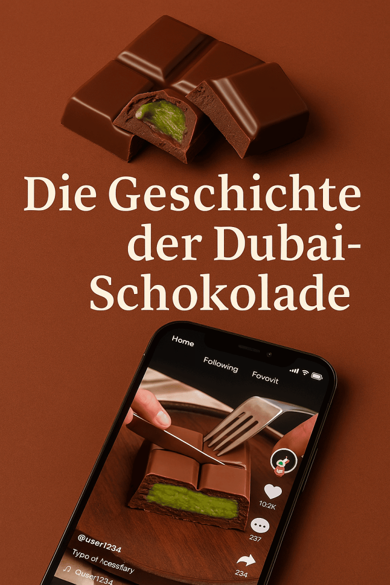 Die Geschichte der Dubai Schokolade