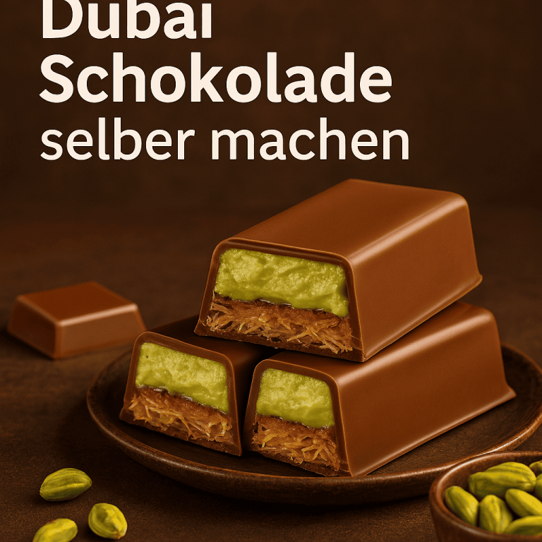 Dubai-Schokolade selber machen