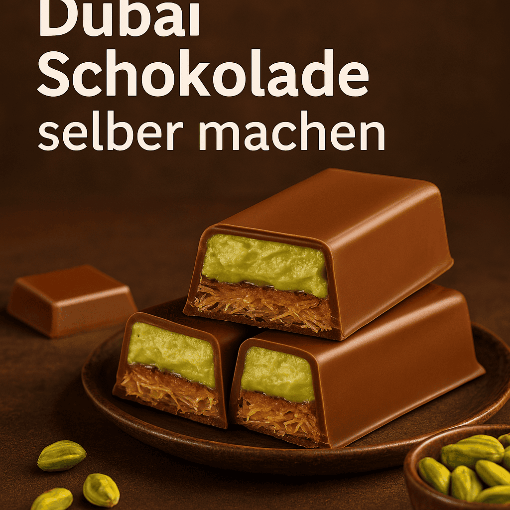 Dubai-Schokolade selber machen – Originalrezept & Anleitung