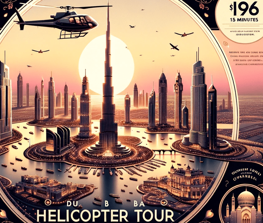 Dubai Helicopter Tour: Ein unvergessliches Erlebnis über der Skyline der Stadt